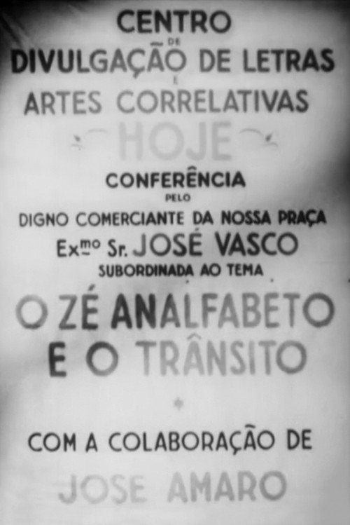 O ZĂ© Analfabeto e o TrĂąnsito