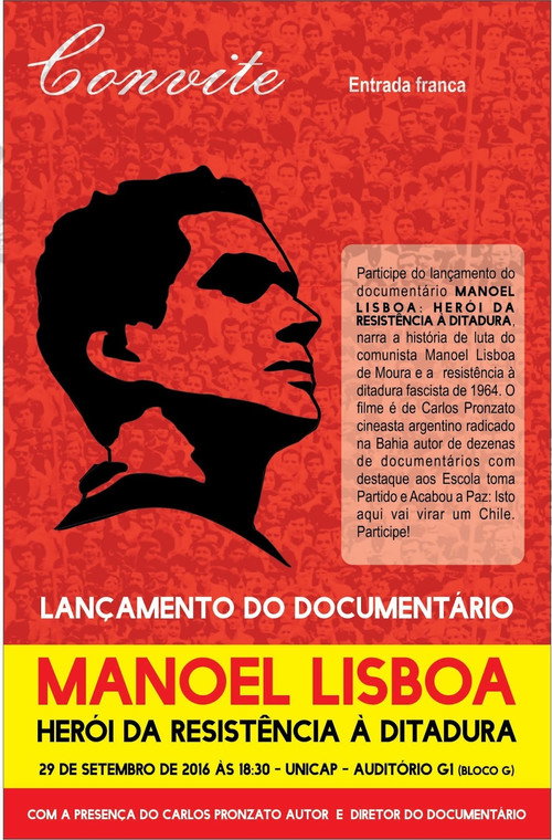 Manoel Lisboa: HerĂłi da ResistĂȘncia Ă Ditadura